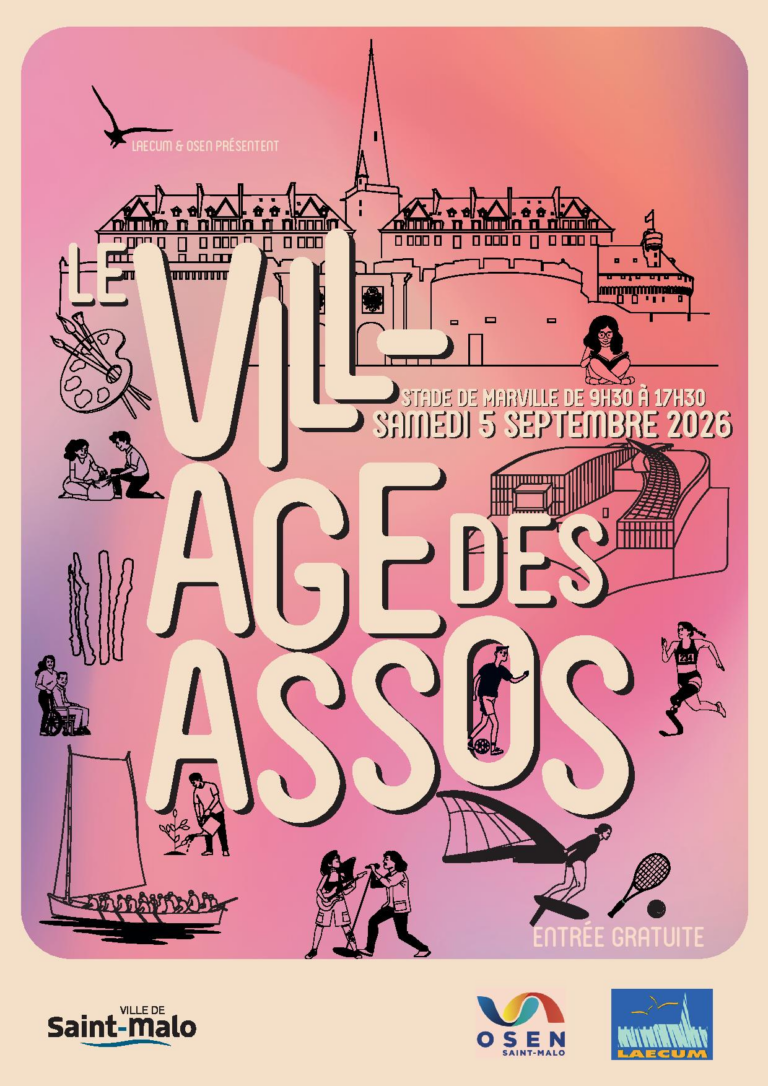 Samedi 05/09, L’EASM sera au Village des Assos.